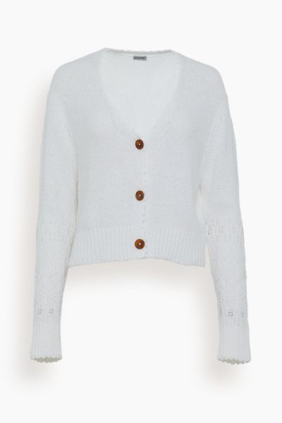 Olia Cardigan in White