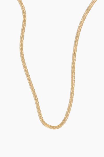 Mesh Chain Necklace in Gold Vermeil