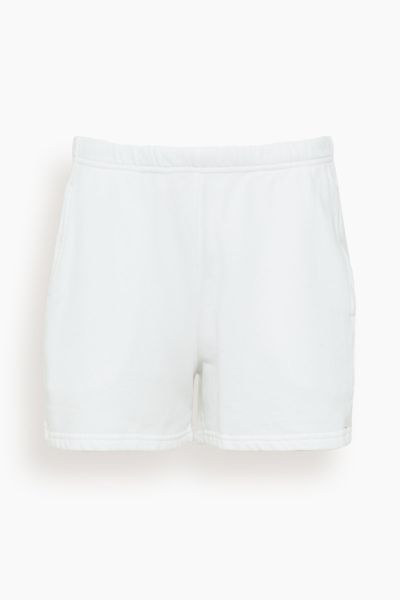 Shayne Sweatshort in White