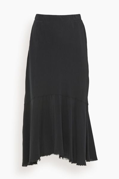 Frida Midi Skirt in Black