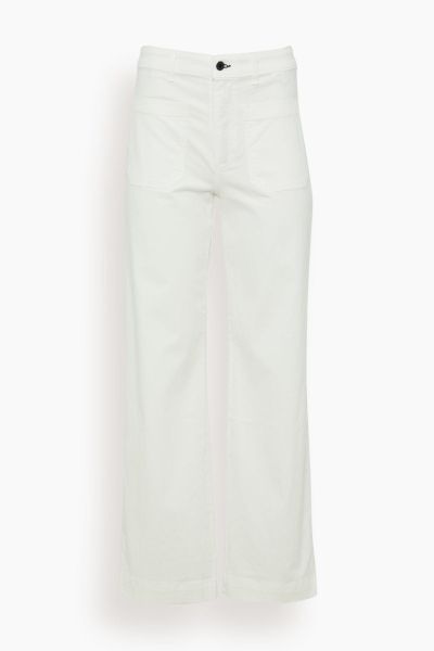 Sailor Twill Pant in Ivory