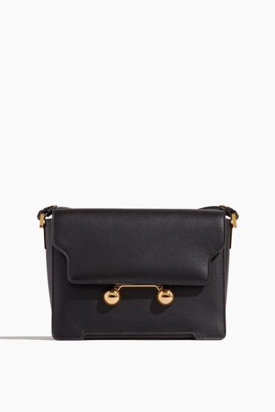 Medium Trunkaroo Shoulder Bag in Black