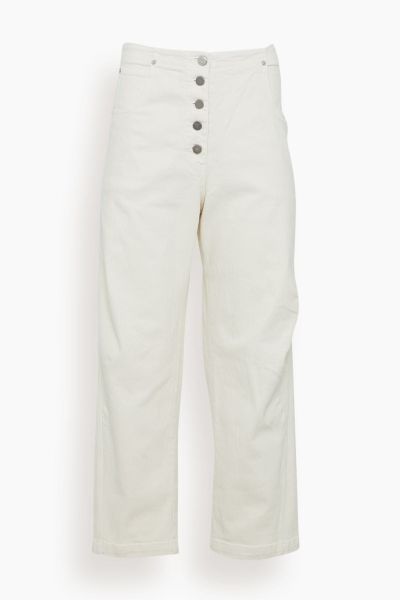 Elkin Pant in White