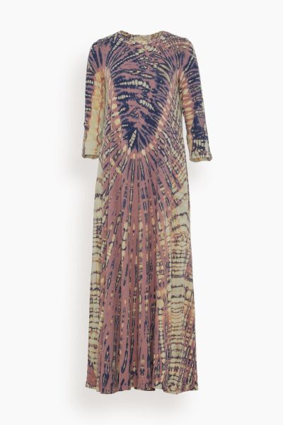 Drama Maxi Dress in Jasper/Navy