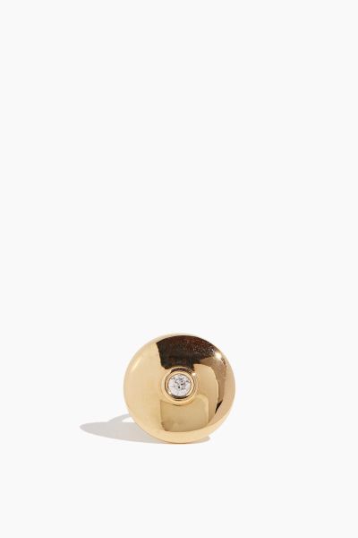 Mega Saucer Ring in 18K Yellow Gold