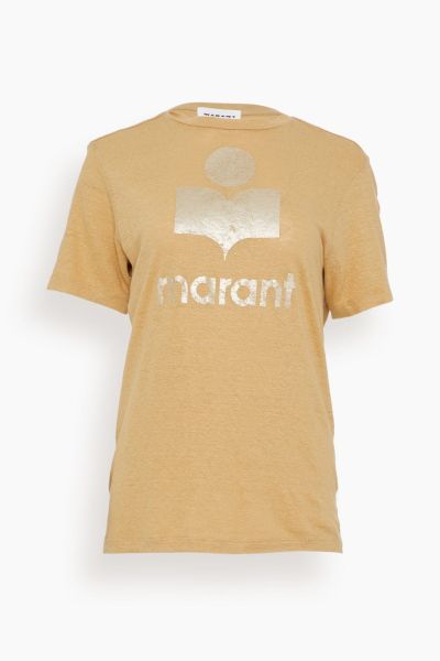 Zewel T-Shirt in Sahara/Light Gold