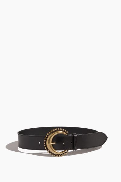 Oran Belt in Black/Gold