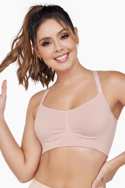 Braeez Cozy Comfort Bra Soft Peony / L