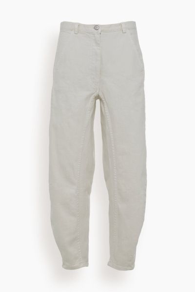 Zveda Pant in White