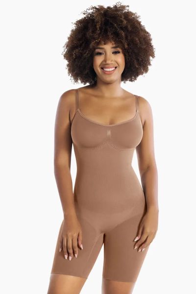 Comfort Evolution Full Body Shaper Mocha / L