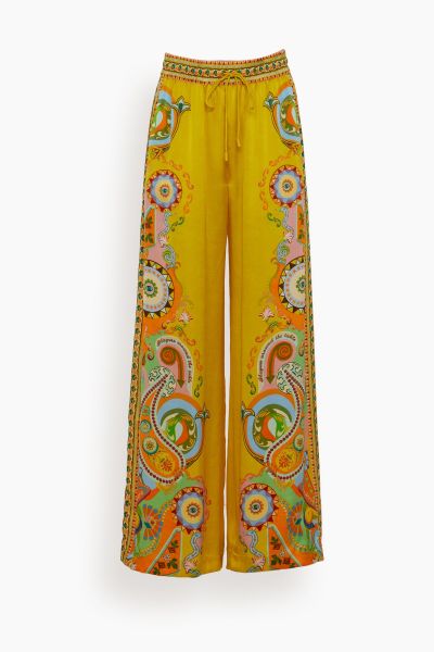 Pinball Silk Pant in Multi