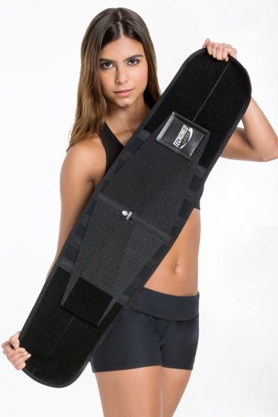 Weight Lifting Latex Belt Black / XL