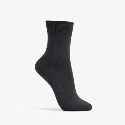 Solid Dress Crew Sock