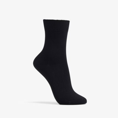 Solid Dress Crew Sock