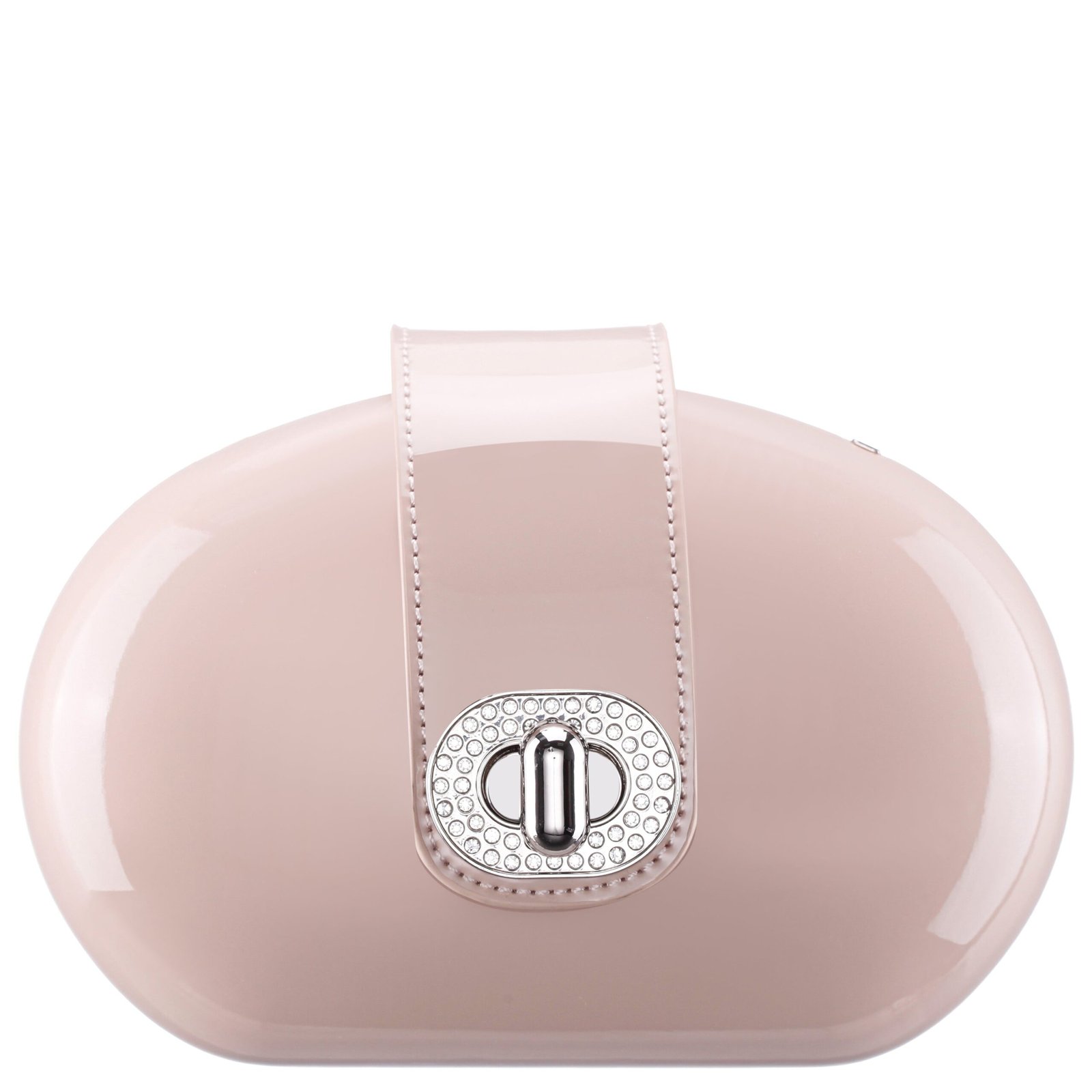 Nina Shoes Agatha Nude Patent PU Minaudiere