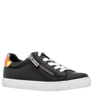 Nina Shoes Girls Ammber Black/Rainbow-Smooth Leather