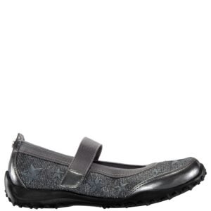 Nina Shoes Girls Anastasia Pewter Sparkle