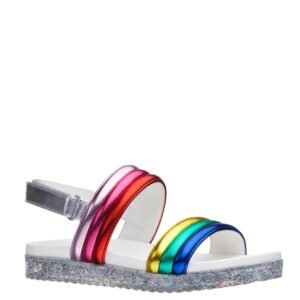Nina Shoes Girls Ariel Rainbow-Metallic