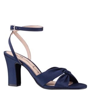 Nina Shoes Ashley New Navy Ankle Strap High-Heel Sandals