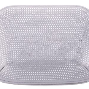 Nina Shoes Avenel Women's Silver Crystal Embellished Clutch