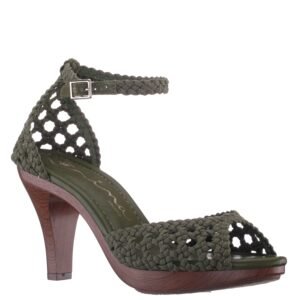Nina Shoes Avenue Army Ankle Strap High-Heel Platform Sandals