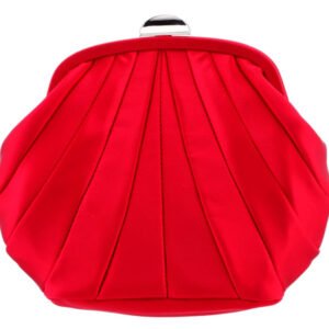 Nina Shoes Billow Red Rouge Satin Frame Bag