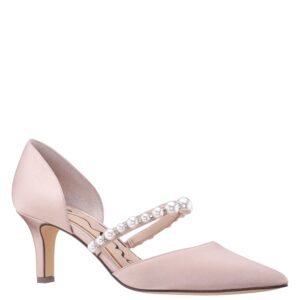 Nina Shoes Blair Pearl Rose Mary Jane Mid-Heel Pumps