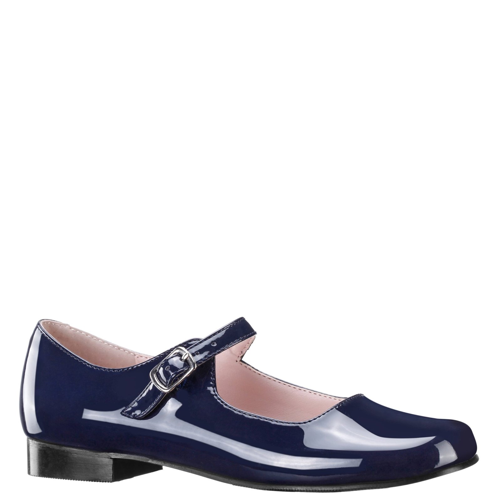 Nina Shoes Girls Bonnett Navy Patent