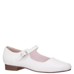 Nina Shoes Girls Bonnett White Leather
