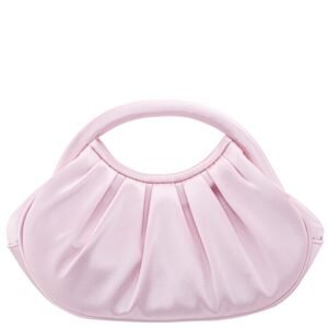 Nina Shoes Bren Icy Pink Satin Handle Satchel