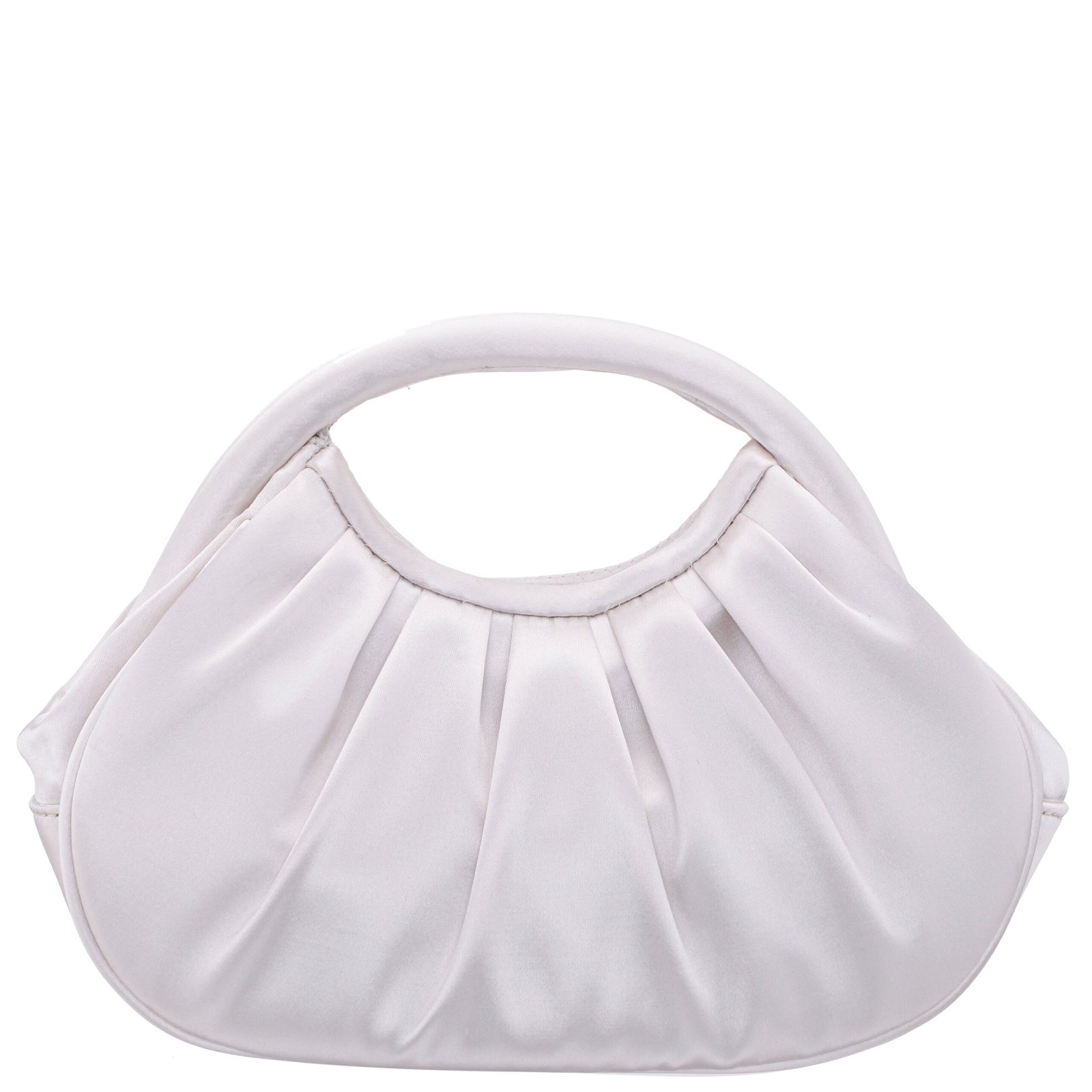 Nina Shoes Bren Ivory Satin Handle Satchel