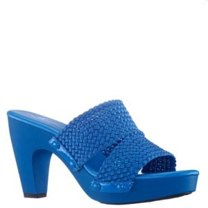 Nina Shoes Casino Lagoon Slip On High-Heel Platform Sandals