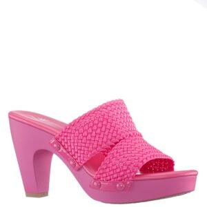 Nina Shoes Casino Peony Slip On High-Heel Platform Sandals