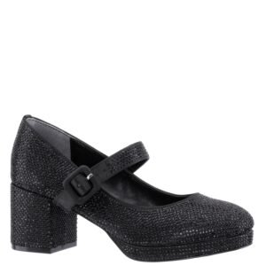Nina Shoes Girls Catalina2 Black-Satin/Stones