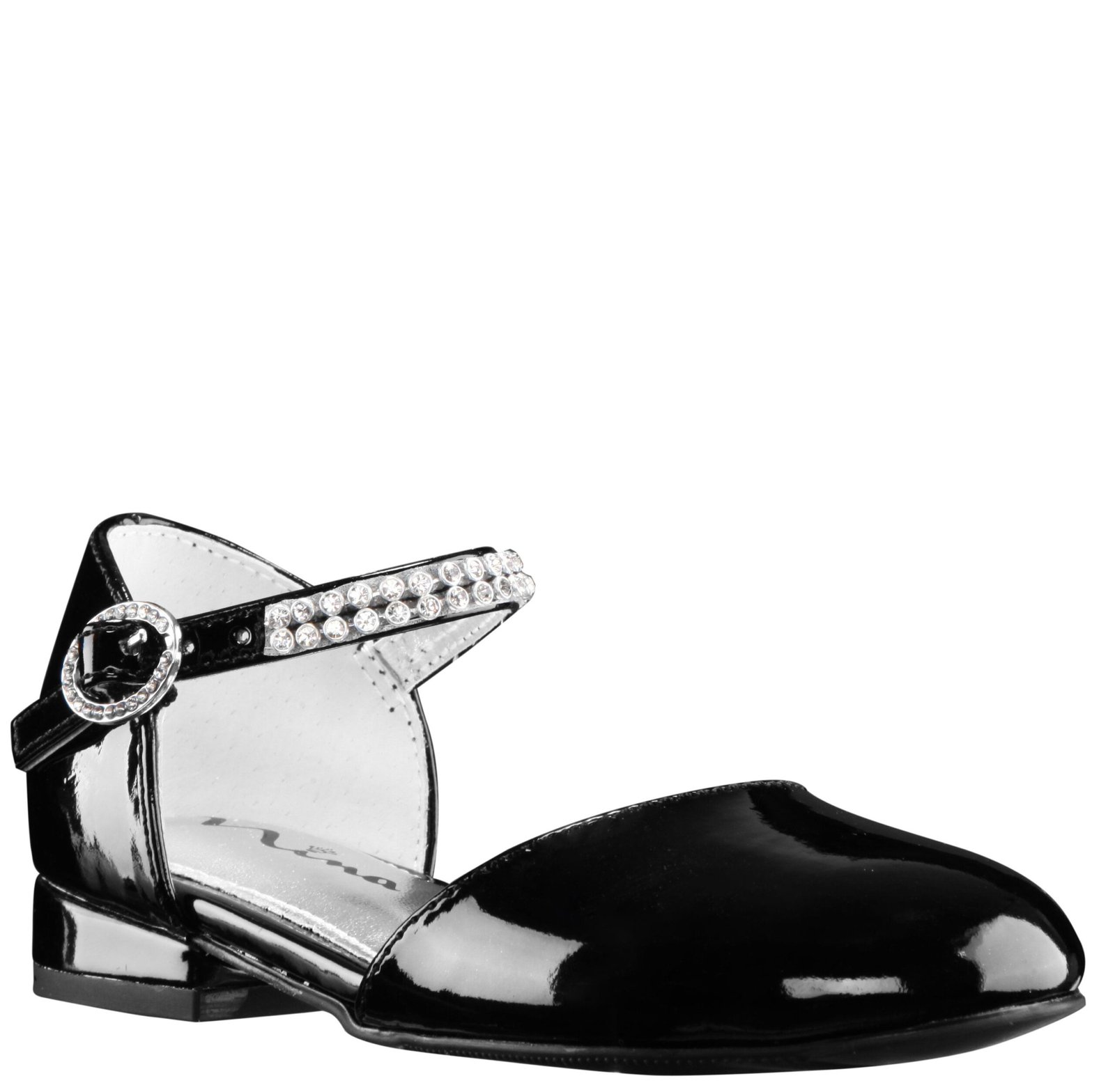 Nina Shoes Girls Cera Toddler-Black Patent