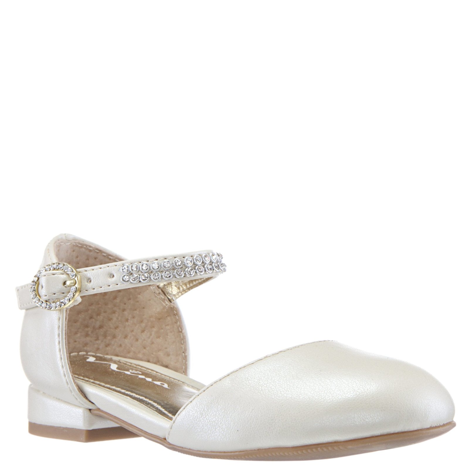 Nina Shoes Girls Cera Toddler-Bone Pearlized