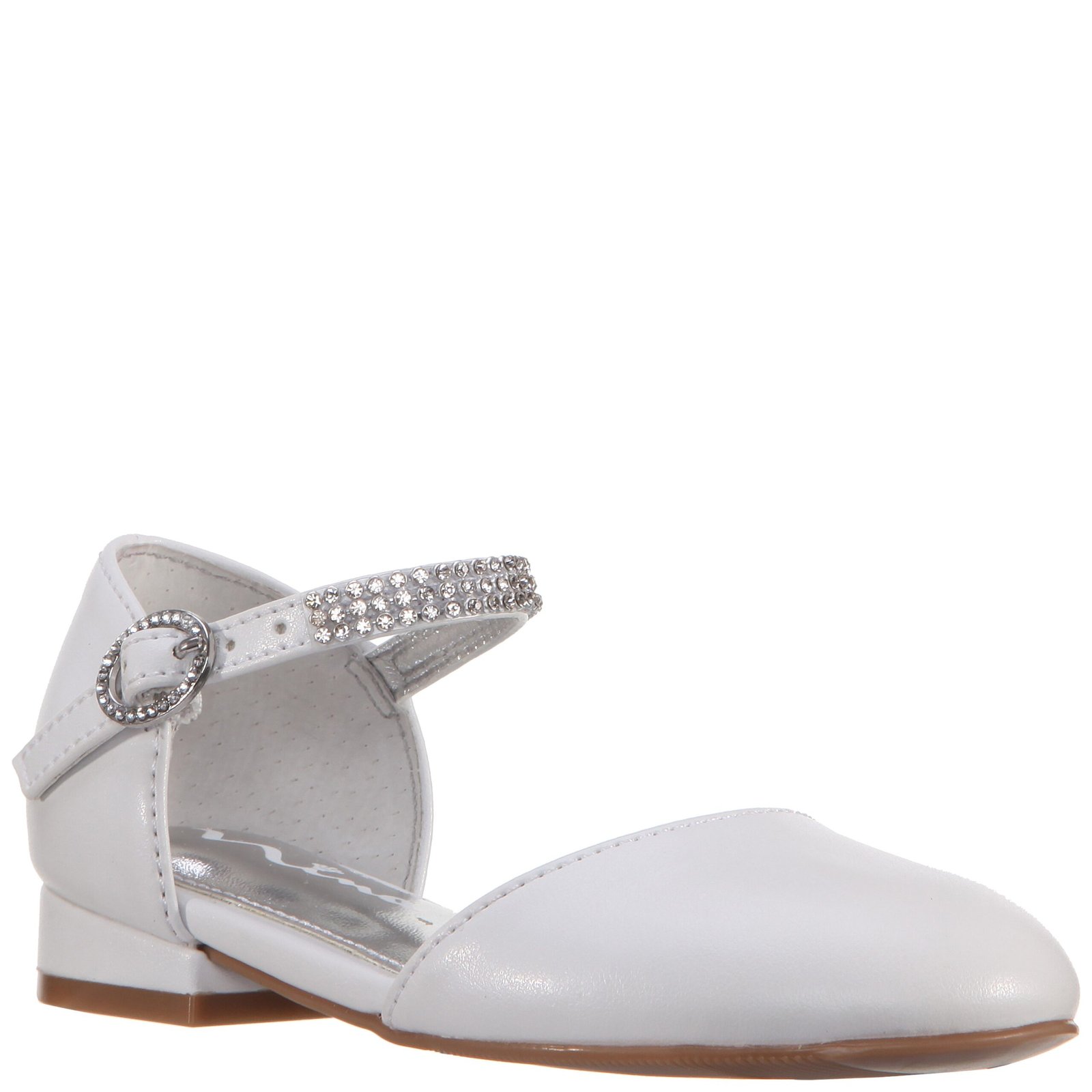 Nina Shoes Girls Cera Toddler-White Smooth