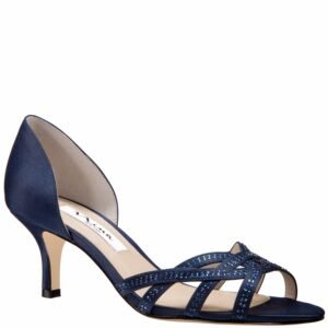 Nina Shoes Cissy New Navy-Luster Satin