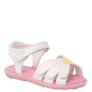 Nina Shoes Girls Cristle White PEARLIZED Sandal