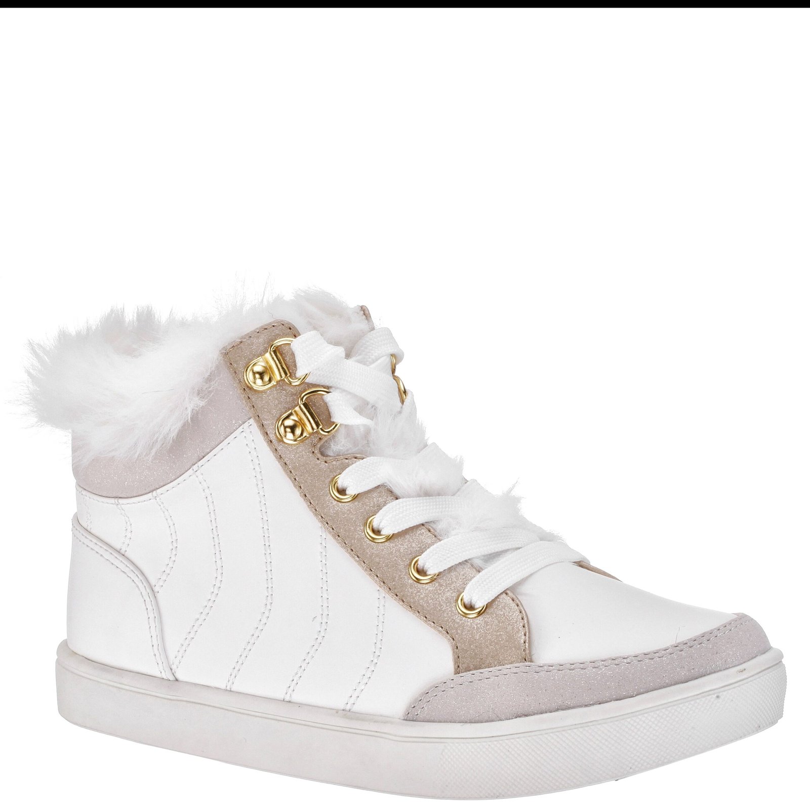 Nina Shoes Girls Daisee White-Smooth