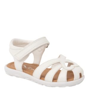 Nina Shoes Girls Dallina White Fisherman Sandals