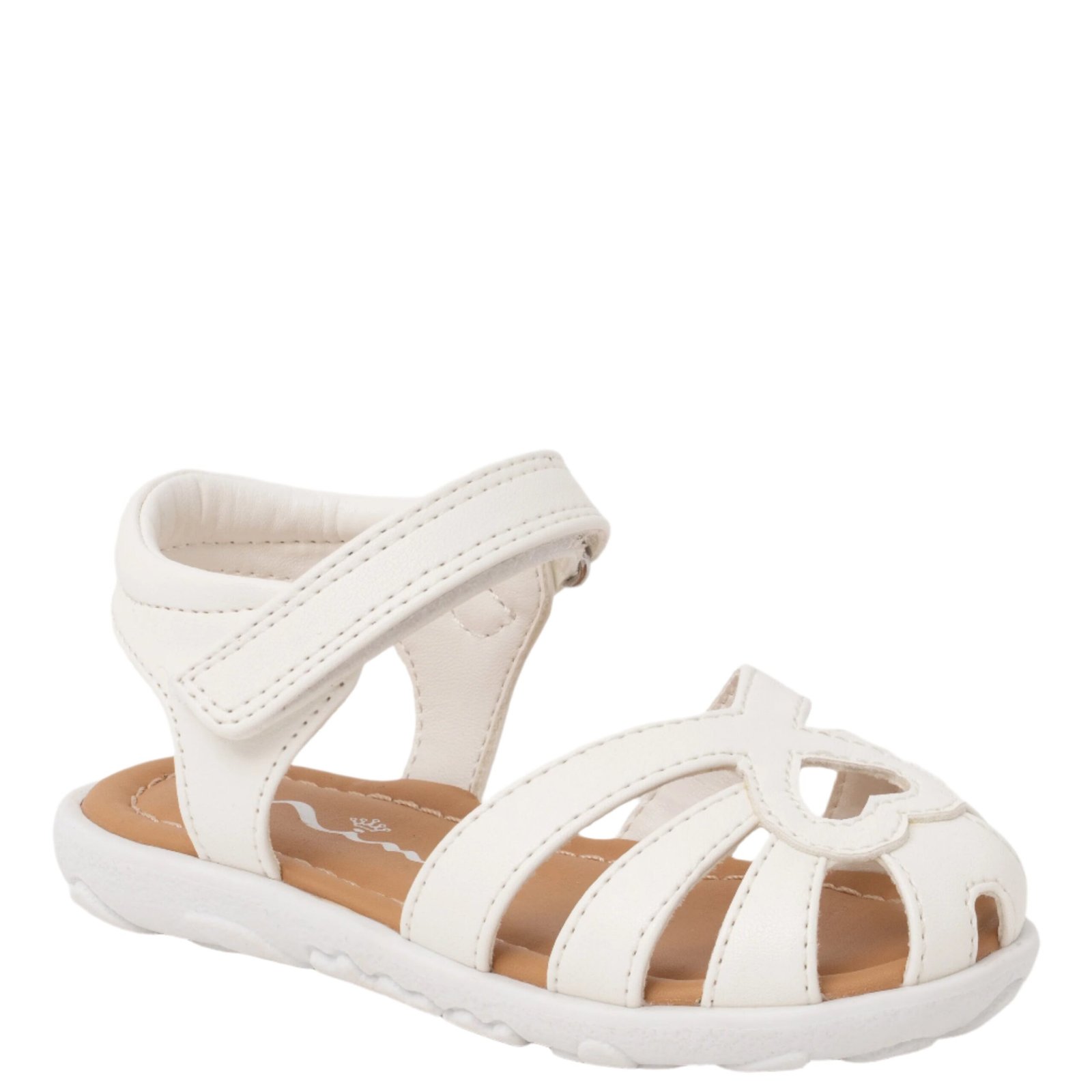 Nina Shoes Girls Dallina White Fisherman Sandals