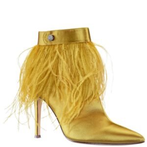 Nina Shoes Danella Ochre-Crystal Satin