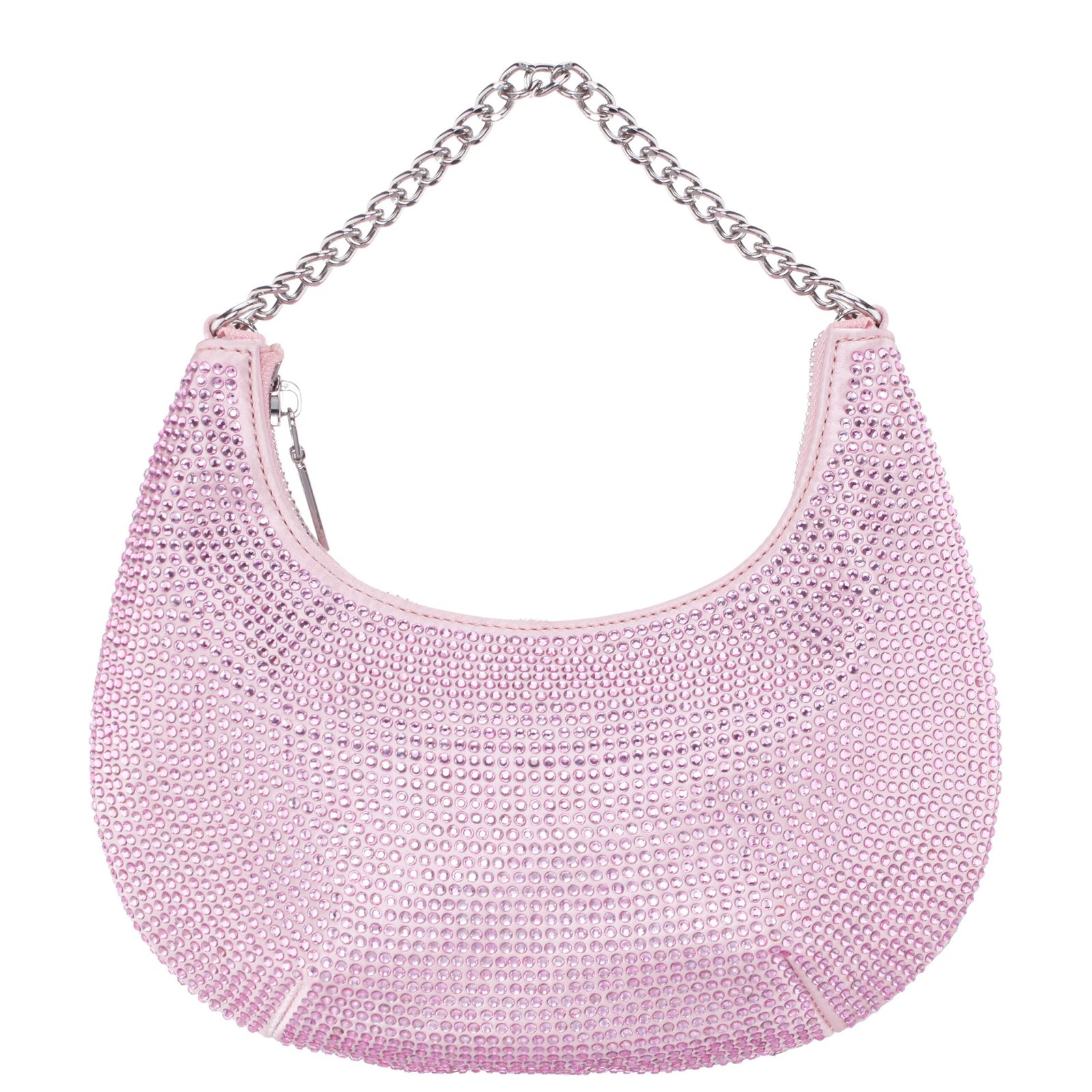 Nina Shoes Daryn Icy Pink Glass Crystal Crossbody Bag