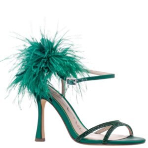 Nina Shoes Demi Spruce Ankle Strap High-Heel Sandals