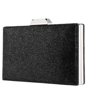 Nina Shoes Desyre Black Crystal Minaudiere