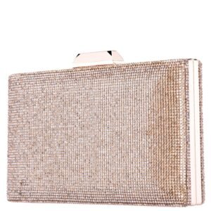 Nina Shoes Desyre Dark Gold Crystal Minaudiere