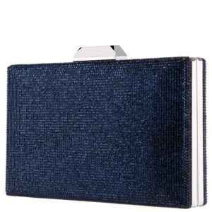Nina Shoes Desyre Navy Crystal Minaudiere