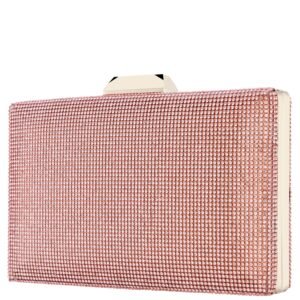 Nina Shoes Desyre Rose Gold Crystal Minaudiere