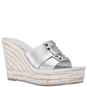 Nina Shoes Electra Silver Vachetta Pu